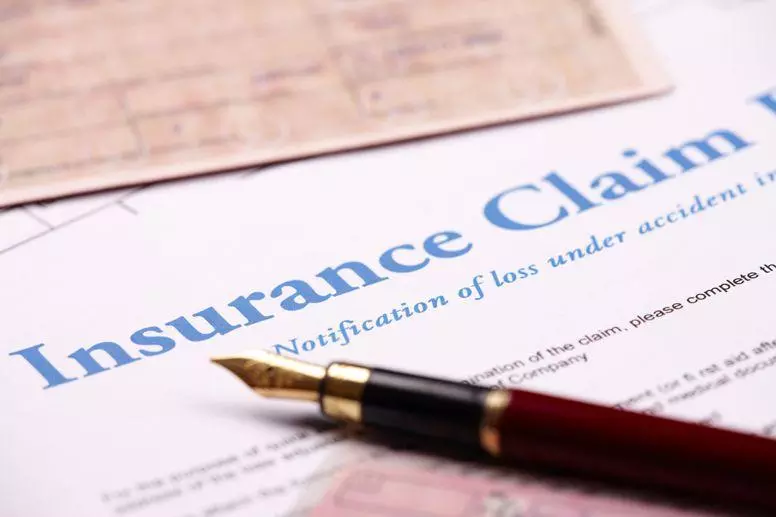 Insurance claim form
