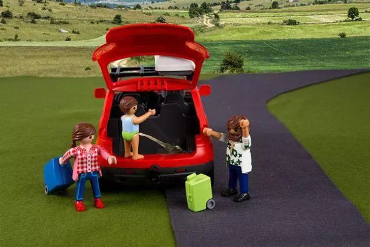 Child needing bathroom break urinates in the car