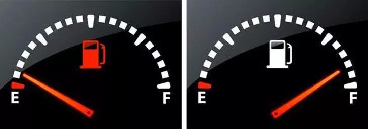 Fuel gauge vector