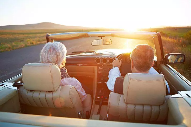 Road trip in the sun