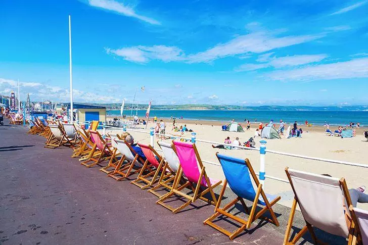 Weymouth beach, Dorset